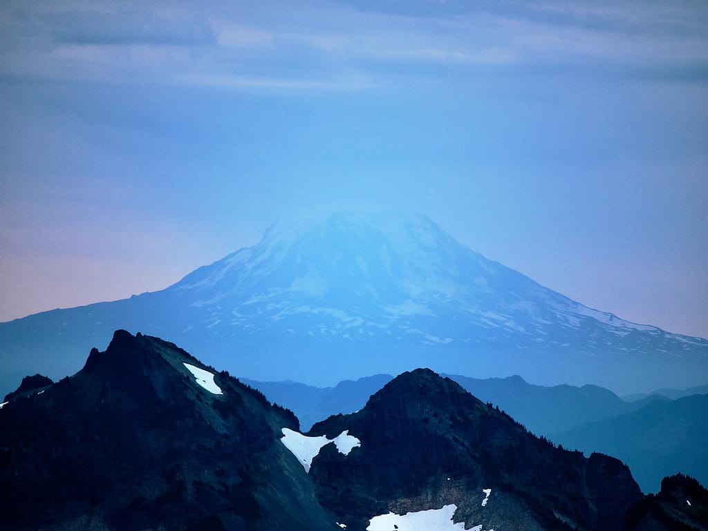 Mount Adams as seen from Mount Rainier